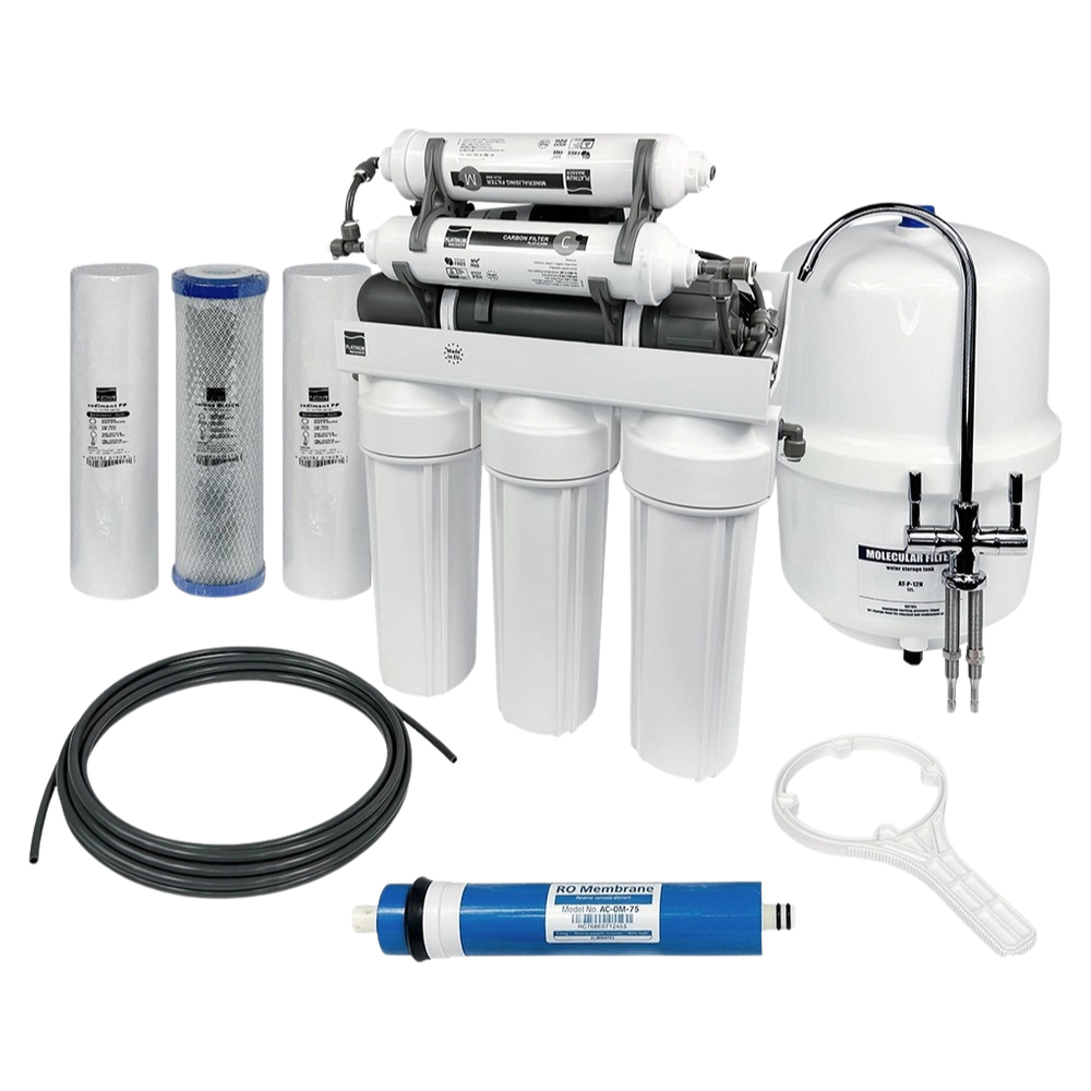 Фильтр обратного осмоса Platinum Wasser RO6P PLAT-F-ULTRA6B с насосом Фильтр обратного осмоса Platinum Wasser RO6P PLAT-F-ULTRA6B с насосом